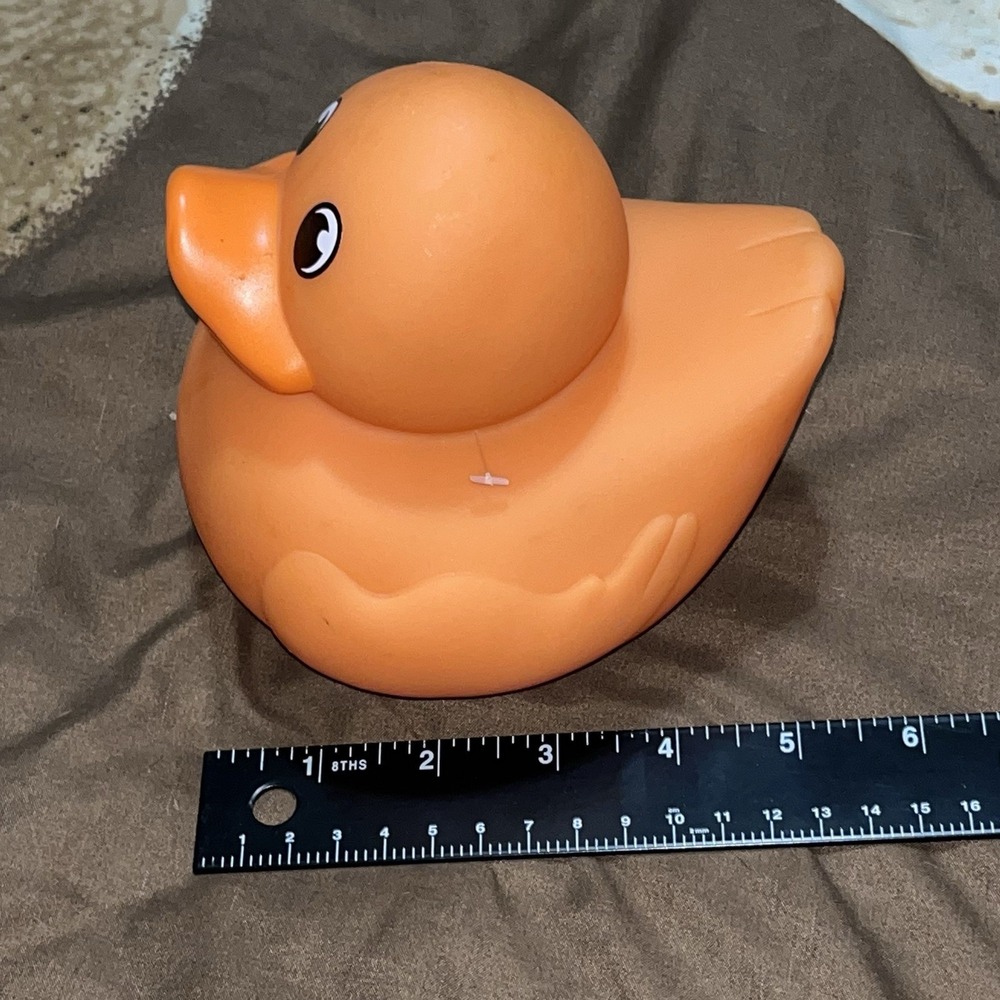 Rubber Duck Fall Orange Jeep Ducked Decor Car Home Office Squeak Cruise Ducky